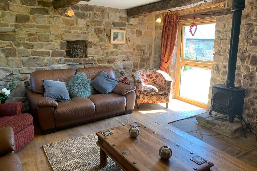 فيلا لييكفي Stunning Secluded Peak District Luxurious Barn المظهر الخارجي الصورة