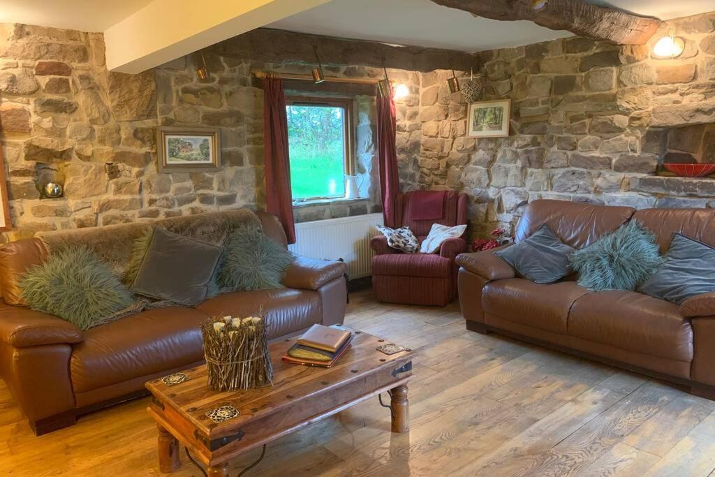 فيلا لييكفي Stunning Secluded Peak District Luxurious Barn المظهر الخارجي الصورة